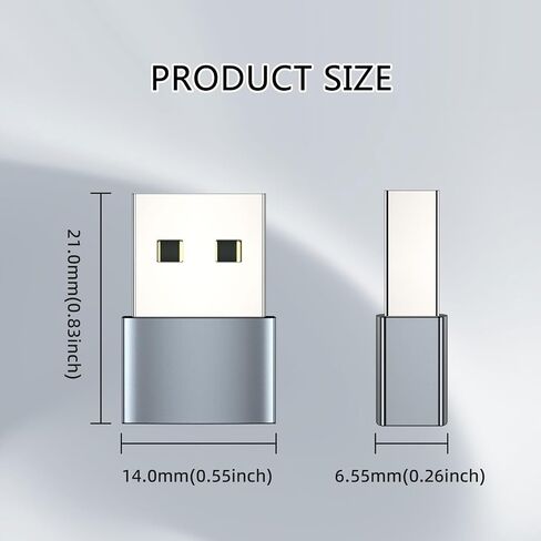 مجموعة محول USB C إلى USB2.0 من 2 USB2.0 ذكر لكتابة C أنثى لتوسيع الجهاز المحمول لجهاز الكمبيوتر المحمول للكمبيوتر الشخصي OTG in Kuwait
