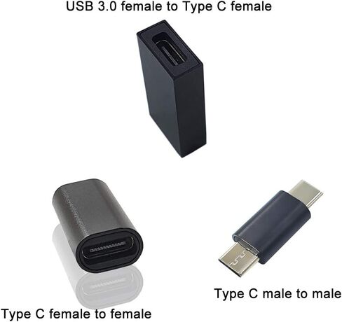 USB Type C للمحول من الذكور إلى نوع الإناث إلى 3.0 محول أنثى شحن الموصل القابس USB in Kuwait