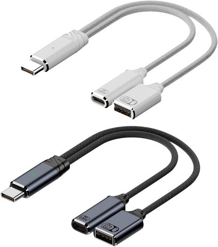 Portable Type C to USB and Charging Adapter with Music Functionality for Travel Everyday Use 480Mbps Data Transfer Type C Converters in Saudi Arabia