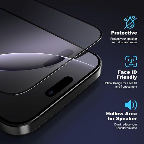 حامي شاشة خصوصية Egkimba Matte لـ Samsung Galaxy S25 Ultra ، و 2 حزمة من الزجاج المقسى ، و 6.9 بوصة مضادات البصمات ، وسهولة التثبيت ، وخالية من الفقاعة in Kuwait