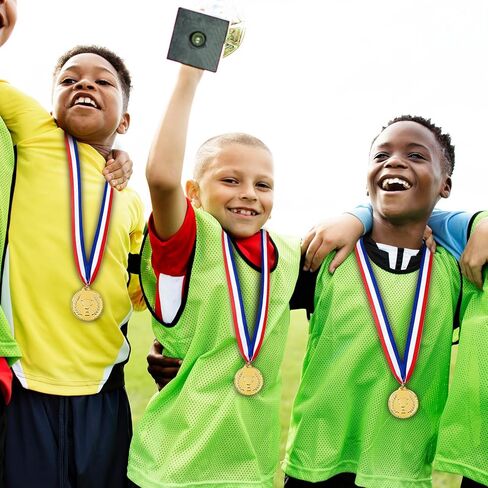 كايدو 100 قطعة ميداليات ذهبية للأطفال ميداليات للجوائز ميداليات جوائز بلاستيكية للأطفال in Kuwait