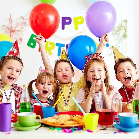 كايدو 100 قطعة ميداليات ذهبية للأطفال ميداليات للجوائز ميداليات جوائز بلاستيكية للأطفال in Kuwait