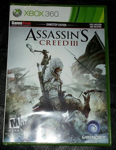 Assassins Creed III GameStop Edition in Saudi Arabia