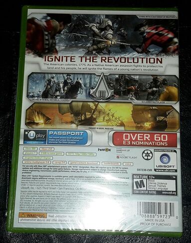 Assassins Creed III GameStop Edition in Saudi Arabia