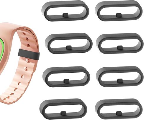 حارس حارس الفرقة متوافق مع ديزني ماجيك باند 1.0/2.0/ماجيكاند +، حامل حلقة السحابة السيليكون ، مقطع حلقة آمن لحزام الساعة in Kuwait
