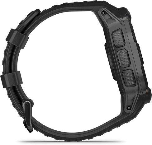 Garmin Instinct 2X Solar - Tactical Edition, Rugged GPS Smartwatch, Built-in Flashlight, Ballistics Calculator, Solar Charging Capability, Black (Refurbished) in Saudi Arabia