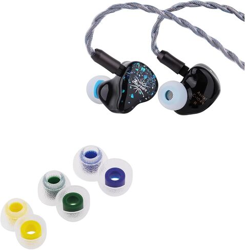 Linsoul Kiwi Ears Astral 1DD+6BA Hybrid in Ear Monitor TANGZU Tang Sancai in Ear Monitor Ear Plugs, 3 Pairs in Saudi Arabia