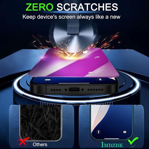IMBZBK [Auto-Dust Removal] 3 Pack Screen Protector for Samsung Galaxy Z Fold 7, 3 Inside Flexible Film + 3 Front Tempered Glass + 3 Camera Lens Protector Accessories, Easy Installation in Kuwait