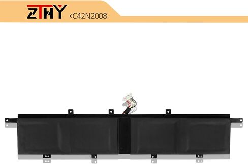 ZTHY C42N2008 استبدال بطارية الكمبيوتر المحمول لـ ASUS ZENBOOK PRO DUO 15 OLED UX582 UX582L UX582LR UX582HM UX582HS UX582ZM UX582ZW UX582LR-H2002R UX582LR-BP1979R UX582LR-H2017T 15.48V 92WH in Saudi Arabia