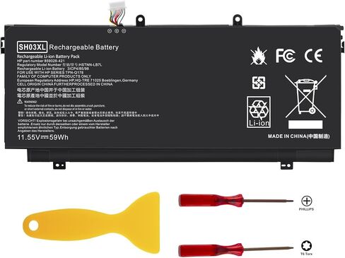 TREE.NB SH03 SH03XL SH03057XL Battery for HP Spectre x360 13 w023dx 13-w0XX 13-W013DX Spare 859026-421 859356-855 TPN-Q178 in Saudi Arabia