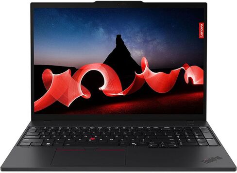 Lenovo ThinkPad T16 Gen 3 21mn005hus 16 "دفتر شاشة تعمل باللمس - Wuxga - Intel Core Ultra 7 165U - VPRO Technology - 32 GB - 1 TB SSD - English Keyboard - Black in Saudi Arabia