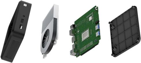 Mini PC,Ryzen 7 3750H, Mini Computers(4C/8T,up to 4.0GHz),Micro Desktop Computers for Business Home Office, WiFi5, BT4.2,USB3.0,1000M LAN,4K Dual Display,32GB RAM 512GB SSD in Saudi Arabia