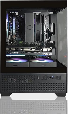 AVGPC Mini -X Gaming PC - AMD RYZEN 7 5700X 4.6 GHz ، RTX 5060TI 16G VRAM ، 32GB 3200MHz DDR4 RAM ، 1TB NVME M.2 SSD ، Hyper 212 Cooler ، WIFI/AC ، Window 11 in Kuwait