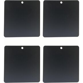 Self-Adhesive Magnetic Mount Pad for Aluminum Cabs, Self-Adhesive Sticker Steel Pad Enable Magnet LED Light Bar/Pod Light/Spotlight/Beacon/Radio on Aluminum Surface for Truck SUV RV|No Drilling-8 Pack in Kuwait