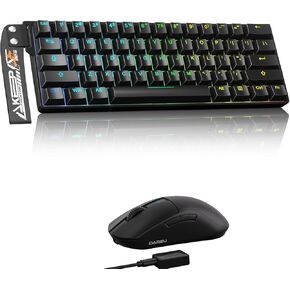 Dareu Gaming Keyboard and Mouse: A950 Pro Mouse Wireless Gaming Mouse & Ek60 He 60 ٪ in Kuwait
