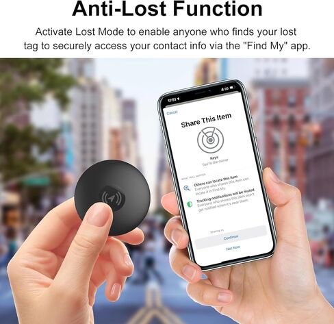 علامات تعقب الهواء - 4 حزمة العمل مع Apple Find My (iOS فقط): تعقب Bluetooth مع 4 حالات وبطاريتين قابلة للاستبدال - وضع علامة Smart Smart Smart Morter لأكياس الأمتعة لأكياس الأمتعة in Kuwait