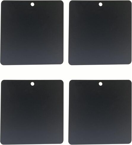 سقف الألومنيوم منصات تركيب مغناطيسية من الألومنيوم | لوحة الصلب ذاتية التمكين تمكين شريط مصباح LED المغناطيس/الخفيفة/منارة/دائرة الضوء/الراديو على شاحنة الألومنيوم/سيارات الدفع الرباعي/RV | التثبيت السريع المغطى بالمسحوق -2 أجهزة كمبيوتر in Kuwait