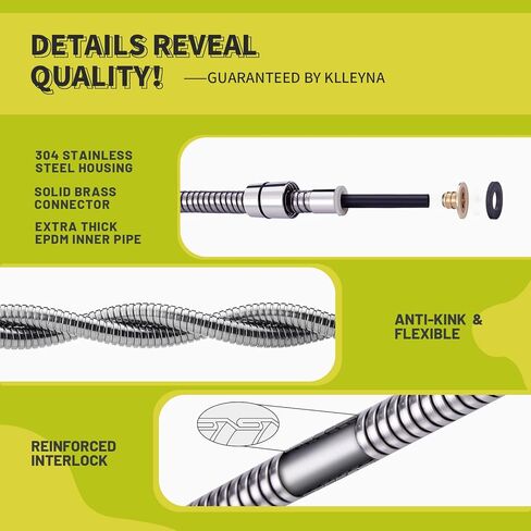 ملحق دش للكلاب بفلتر من Klleyna لصنبور حوض الاستحمام - يتم توصيل رأس الدش تشغيل/إيقاف بصنبور الحوض، وبخاخ حوض خرطوم غسيل الحيوانات الأليفة (5 محولات)، ووصلة صنبور مطبخ الحمام لغسل الشعر وحمام الأطفال in Kuwait