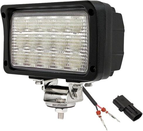 45W LED ضوء العمل 6In LED مصباح الضباب الفيضان سطوع فائق مستطيل 12V متوافق مع John Deere Tractor Combine، المركبات الزراعية على الطرق الوعرة، الجرار، in Kuwait