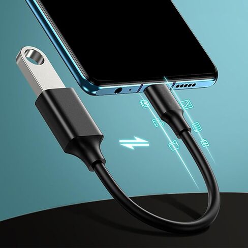 Compactly USB3.0 إلى النوع C محول USB ذكر إلى كابل أنثى USB3.0 لاتصال نقل البيانات السريع محول USB in Kuwait