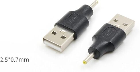 USB Male to 2.5 3.0 3 8 5mm Convertor Adapter Connector Length .6cm/1.81in in Kuwait