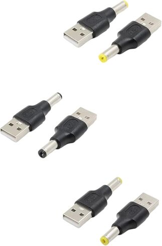 USB Male to 2.5 3.0 3 8 5mm Convertor Adapter Connector Length .6cm/1.81in in Kuwait