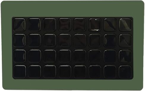 MightySkins Skin Compatible with Elgato Stream Deck XL - Solid Olive | Protective, Durable, and Unique Vinyl Decal wrap Cover | Easy to Apply, Remove, and Change Styles | Made in The USA in Saudi Arabia