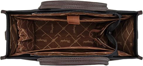Wrangler Laptop Bag for Women 15.6 Inch Vintage Work Tote Bag for Business Briefcase Handbag with Adjustable Shoulder Strap in Saudi Arabia