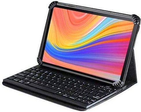 Navitech Black Keyboard Case متوافق مع Dragon Touch K10 10 "الكمبيوتر اللوحي in Kuwait