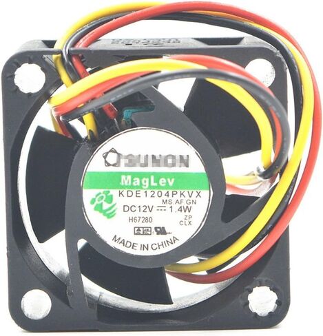 Sunon 40x40x20mm 3 pin fan #KDE1204PKVX in Saudi Arabia