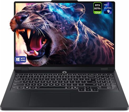 Lenovo Legion Pro 5i Gen 10 Gaming Laptop ، Intel Ultra 9-275HX ، 32 GB DDR5 RAM ، 2 TB PCIe SSD ، 16 "WQXGA (2560x1600) Display ، Nvidia G-Force RTX 5070TI ، 24-Zone RGB Backlit ، W11 Home ، in Kuwait