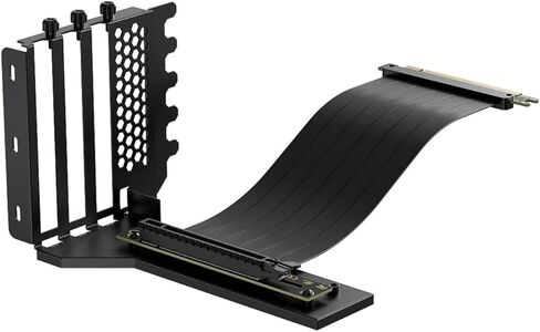 PCI-E 3.0/4.0 Graphics Card Vertical Mounting Bracket Holder PCI-E 4.0 X16 Extension Cable 200mm GPU Mounting Bracket Kit(PCI-E3.0 Bracket BK) in Saudi Arabia