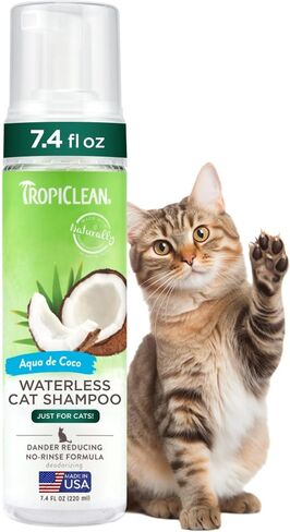 TropiClean No Rinse Hypoallergenic Waterless Dog Shampoo, 7.4oz in Kuwait