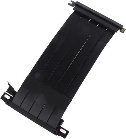 مزدوج عكسي PCI Riser X16 رسومات الكابل بطاقة الفيديو GPU ITX PC CASE PCIE 4 RISER Extension (Black) in Saudi Arabia