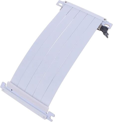 مزدوج عكسي PCI Riser X16 رسومات الكابل بطاقة الفيديو GPU ITX PC CASE PCIE 4 RISER Extension (Black) in Saudi Arabia