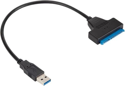 USB to SATA Adapter Converter Cable USB3.0 to SATA Converter for 2.5 Inch SSD HDD Hard Drive External Adaptador Accessories in Saudi Arabia