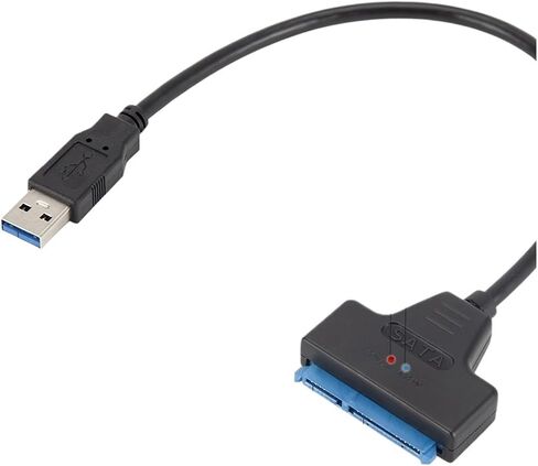 USB to SATA Adapter Converter Cable USB3.0 to SATA Converter for 2.5 Inch SSD HDD Hard Drive External Adaptador Accessories in Saudi Arabia