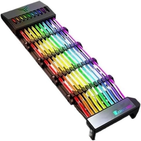 RGB امتداد كابل تزويد الطاقة النيون النيون ATX RGB كابل الكمبيوتر أجهزة الكمبيوتر الطرز ARGB SYNC GPU ضوء 24Pin in Saudi Arabia