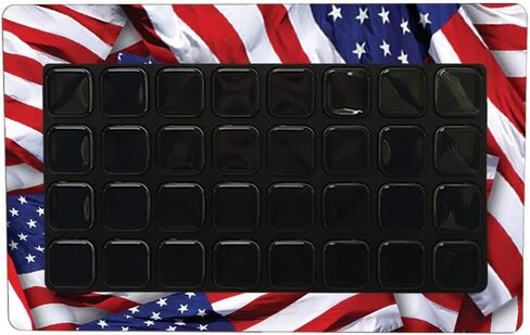 MightySkins Skin Compatible with Elgato Stream Deck XL - Patriot | Protective, Durable, and Unique Vinyl Decal wrap Cover | Easy to Apply, Remove, and Change Styles | Made in The USA in Saudi Arabia