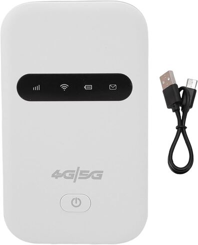 Router 4G LTE ، نقطة اتصال محمول لاسلكية 300 ميجا بريتنيات مع فتحة بطاقة SIM لـ 10 أجهزة ، بطارية 3000 مللي أمبير في الساعة 300 تغطية in Kuwait