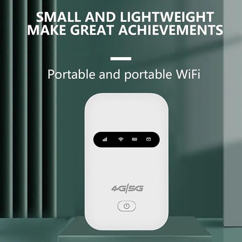 Router 4G LTE ، نقطة اتصال محمول لاسلكية 300 ميجا بريتنيات مع فتحة بطاقة SIM لـ 10 أجهزة ، بطارية 3000 مللي أمبير في الساعة 300 تغطية in Kuwait