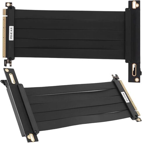 PCI-E 4.0 Riser Foldable Port Port Adapter 90 Degate Card Card Card Cable لـ RX7900XTX RX7900 XT RX7900 GRE (35 سم) in Saudi Arabia