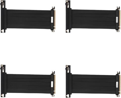 PCI-E 4.0 Riser Foldable Port Port Adapter 90 Degate Card Card Card Cable لـ RX7900XTX RX7900 XT RX7900 GRE (35 سم) in Saudi Arabia