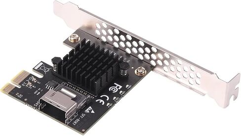 Computer PCIE Riser 1x ملحقات تعدين الرسوم البيانية M1NI PCI-E 1x إلى محول تمديد التعدين SATA لنظام التشغيل Windows/Linux in Saudi Arabia