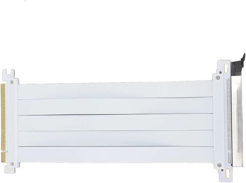 PCIE 5.0 X16 Riser Cable PCB 128GBPS عالية السرعة مرنة محول كبلات تمديد GPU متوافق مع 4.0 3.0 2.0 1.0 (30 سم) in Saudi Arabia