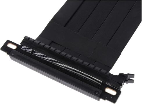 مزدوج عكس PCI 4.0/3.0 Riser X16 Cable Cable Card Card GPU ITX A4 M1NI PC CASE CASE CASE (Other) in Saudi Arabia