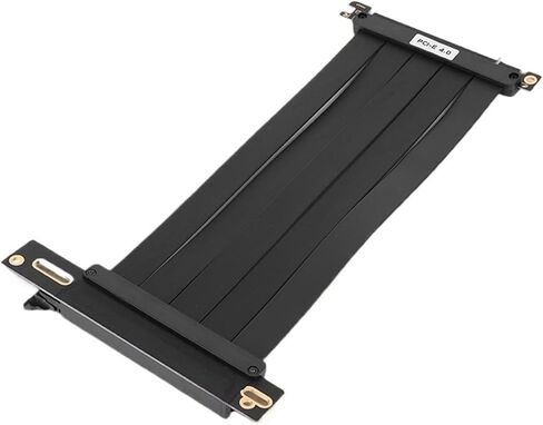 PCI-E 4.0 Extension Port Adapter Foldable Flexible Cable Card 90 Degree GPU Extension Cord for RX7900XTX RX7900 XT RX7900 GRE(20cm) in Saudi Arabia