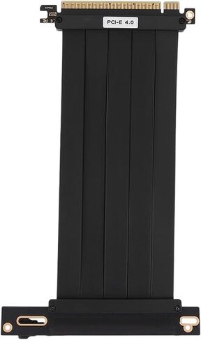 PCI-E 4.0 Extension Port Adapter Foldable Flexible Cable Card 90 Degree GPU Extension Cord for RX7900XTX RX7900 XT RX7900 GRE(20cm) in Saudi Arabia