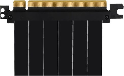Full Speed PCIE 3.0 4.0 16x Riser Cable Graphics Card Extension Cable PCIE GPU Expansion Card Riser Shielded Extender(4.0 90 20cm) in Saudi Arabia