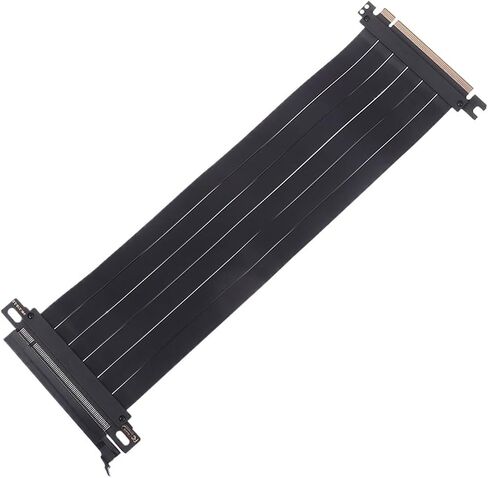 Full Speed PCIE 3.0 4.0 16x Riser Cable Graphics Card Extension Cable PCIE GPU Expansion Card Riser Shielded Extender(4.0 90 20cm) in Saudi Arabia